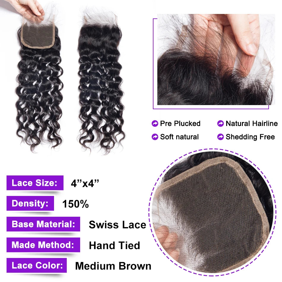 Brazilian Water Wave Bundles with Closure